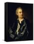 Portrait of Denis Diderot-null-Framed Stretched Canvas