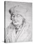 Portrait of Desiderius Erasmus (1469-1536) 1520-Albrecht Dürer-Stretched Canvas