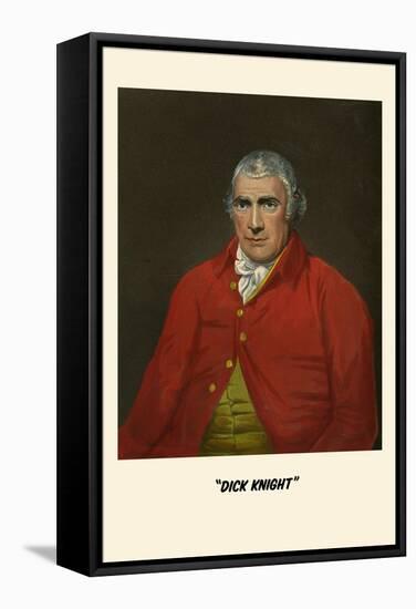 Portrait of Dick Knight-Henry Thomas Alken-Framed Stretched Canvas