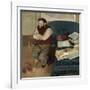 Portrait of Diego Martelli, 1879-Edgar Degas-Framed Giclee Print