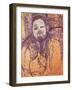 Portrait of Diego Rivera-Amedeo Modigliani-Framed Giclee Print