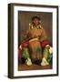 Portrait of Dieguito Roybal of San Ildefonso, 1916-Robert Henri-Framed Giclee Print