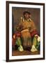 Portrait of Dieguito Roybal of San Ildefonso, 1916-Robert Henri-Framed Giclee Print