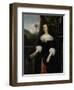 Portrait of Dina Lems, Wife of Jan Valckenburgh-Daniel Vertangen-Framed Art Print