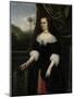 Portrait of Dina Lems, Wife of Jan Valckenburgh-Daniel Vertangen-Mounted Art Print