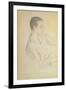 Portrait of Dmitri Dmitrievich Shostakovich (1906-75), 1923-Boris Kustodiyev-Framed Giclee Print