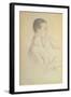 Portrait of Dmitri Dmitrievich Shostakovich (1906-75), 1923-Boris Kustodiyev-Framed Giclee Print