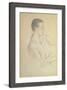 Portrait of Dmitri Dmitrievich Shostakovich (1906-75), 1923-Boris Kustodiyev-Framed Giclee Print