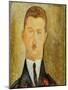 Portrait of Doctor Francois Brabander, 1918-Amedeo Modigliani-Mounted Giclee Print