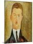 Portrait of Doctor Francois Brabander, 1918-Amedeo Modigliani-Mounted Giclee Print