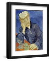 Portrait of Doctor Gachet-Vincent van Gogh-Framed Premium Giclee Print