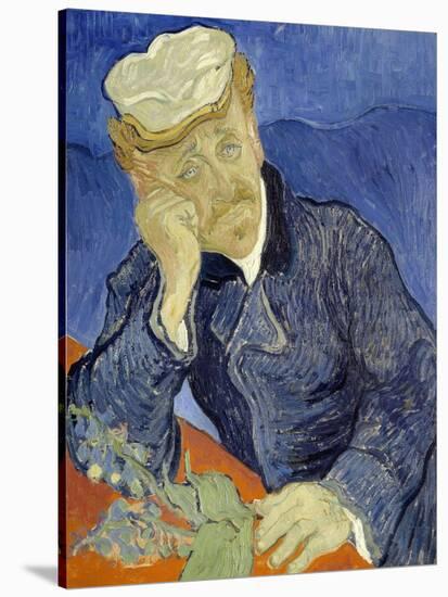 Portrait of Doctor Gachet-Vincent van Gogh-Stretched Canvas