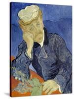 Portrait of Doctor Gachet-Vincent van Gogh-Stretched Canvas