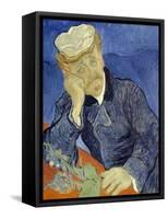 Portrait of Doctor Gachet-Vincent van Gogh-Framed Stretched Canvas