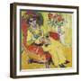 Portrait of Dodo, 1909-Ernst Ludwig Kirchner-Framed Giclee Print