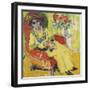 Portrait of Dodo, 1909-Ernst Ludwig Kirchner-Framed Giclee Print