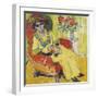 Portrait of Dodo, 1909-Ernst Ludwig Kirchner-Framed Giclee Print