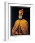 Portrait of Doge Francesco Don-Titian (Tiziano Vecelli)-Framed Art Print