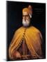 Portrait of Doge Francesco Don-Titian (Tiziano Vecelli)-Mounted Art Print