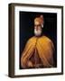 Portrait of Doge Francesco Don-Titian (Tiziano Vecelli)-Framed Art Print