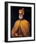 Portrait of Doge Francesco Don-Titian (Tiziano Vecelli)-Framed Art Print