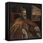 Portrait of Doge Marino Grimani, 1600-25-Jacopo Robusti Tintoretto-Framed Stretched Canvas