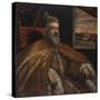 Portrait of Doge Marino Grimani, 1600-25-Jacopo Robusti Tintoretto-Stretched Canvas