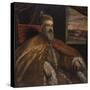 Portrait of Doge Marino Grimani, 1600-25-Jacopo Robusti Tintoretto-Stretched Canvas