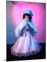 Portrait of Doll Wearing Elegant Clothes-null-Mounted Photographic Print