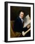 Portrait of Dominique-Vivant Denon (1747-182)-Robert Lefévre-Framed Giclee Print