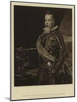 Portrait of Don Antonio Alonso Pimentel, Count of Benavente-Diego Velazquez-Mounted Giclee Print