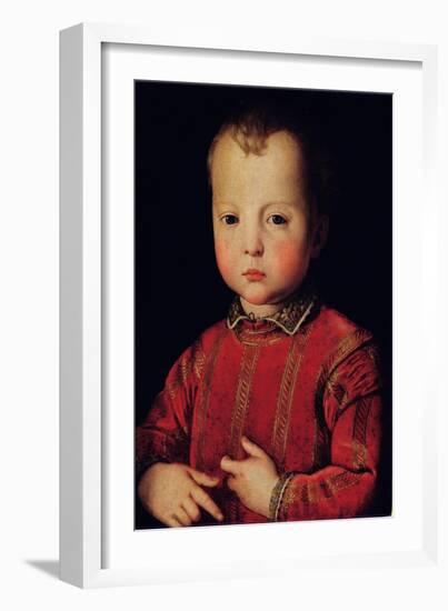 Portrait of Don Garcia-Agnolo Bronzino-Framed Giclee Print