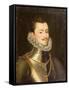 Portrait of Don John of Austria-Alonso Sanchez Coello-Framed Stretched Canvas