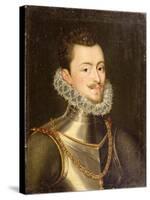 Portrait of Don John of Austria-Alonso Sanchez Coello-Stretched Canvas