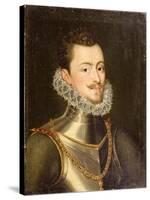 Portrait of Don John of Austria-Alonso Sanchez Coello-Stretched Canvas