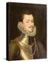 Portrait of Don John of Austria-Alonso Sanchez Coello-Stretched Canvas