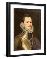 Portrait of Don John of Austria-Alonso Sanchez Coello-Framed Giclee Print