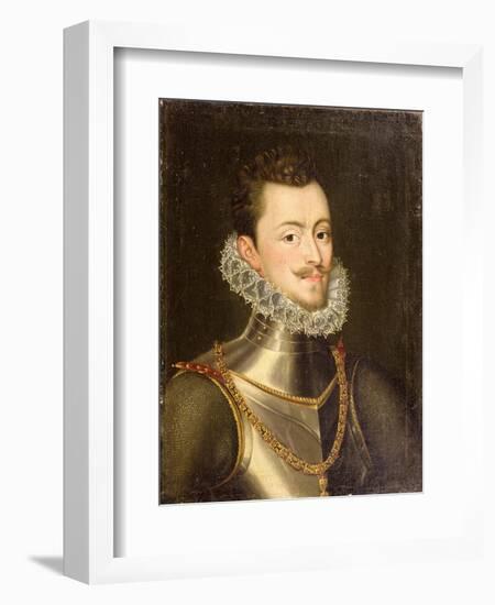 Portrait of Don John of Austria-Alonso Sanchez Coello-Framed Giclee Print