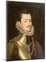 Portrait of Don John of Austria-Alonso Sanchez Coello-Mounted Giclee Print