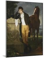 Portrait of Don Luigi Grimaldi, Prince of Santa Cruce, Marquis De Pietro Vajrana De Monaco Et…-Francois Xavier Fabre-Mounted Giclee Print