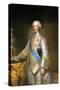 Portrait of Don Luis Antonio Jaime De Bourbon-Anton Raphael Mengs-Stretched Canvas