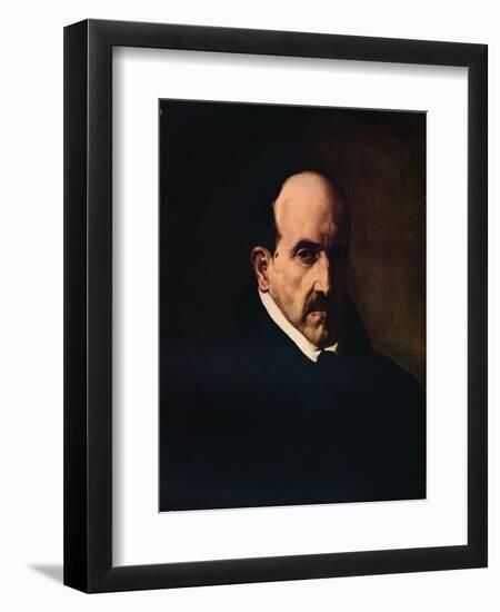 'Portrait of Don Luis de Gongora', 1622 (1931)-Diego Velasquez-Framed Giclee Print