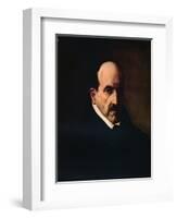 'Portrait of Don Luis de Gongora', 1622 (1931)-Diego Velasquez-Framed Giclee Print