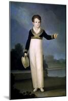 Portrait of Don Mariano San Juan Y Pinedo, Count Consort of La Cimera, 1810-1813-Agustín Esteve-Mounted Giclee Print