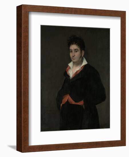 Portrait of Don Ramon Satue, 1823-Francisco de Goya-Framed Giclee Print