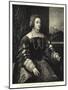 Portrait of Dona Isabella of Portugal, Consort of Charles V-Titian (Tiziano Vecelli)-Mounted Giclee Print