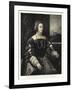 Portrait of Dona Isabella of Portugal, Consort of Charles V-Titian (Tiziano Vecelli)-Framed Giclee Print