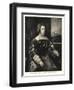Portrait of Dona Isabella of Portugal, Consort of Charles V-Titian (Tiziano Vecelli)-Framed Giclee Print
