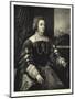 Portrait of Dona Isabella of Portugal, Consort of Charles V-Titian (Tiziano Vecelli)-Mounted Giclee Print