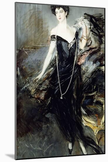 Portrait of Donna Franca Florio, 1924-Giovanni Boldini-Mounted Giclee Print